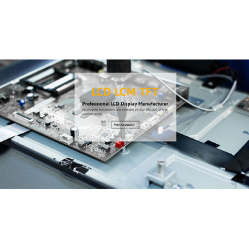 ROUND LCD DISPLAY PANEL SCREEN